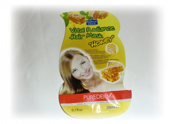 Отзывы об азиатской косметике: Маска для волос с медом от Purederm (Purederm Vital Radiance Hair Mask #Honey)