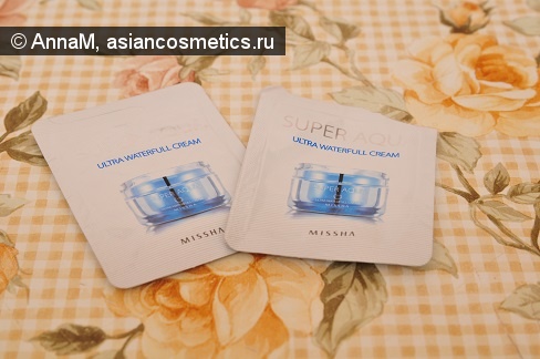 Отзывы об азиатской косметике: Missha Super Aqua Ultra Waterfull Cream