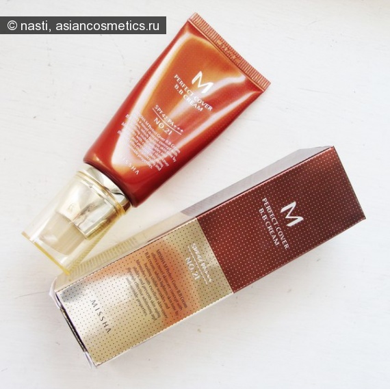 Отзывы об азиатской косметике: Missha M Perfect Cover BB Cream SPF 42 PA +++