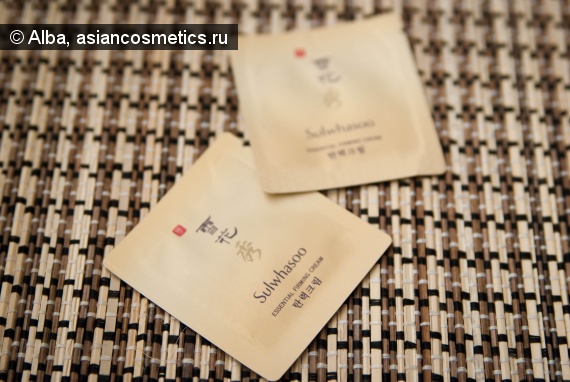 Отзывы об азиатской косметике: Антивозрастные средства: Sulwhasoo Essential Firming Cream