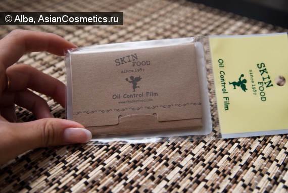SkinFood Oil Control Film Отзывы об азиатской косметике: SkinFood Oil Control Film