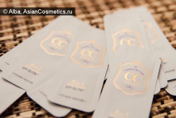 Отзывы об азиатской косметике: Etude House Correct and Care CC Cream Silky