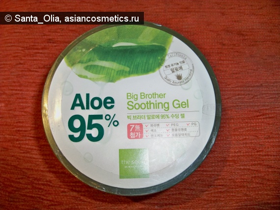 Отзывы об азиатской косметике: Большой брат наблюдает за тобой или Big Brother Soothing Gel от The Saem