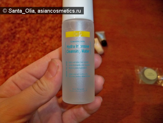 Отзывы об азиатской косметике: Hydra Intensive Cleansing Water от Dr. G Gowoonsesang