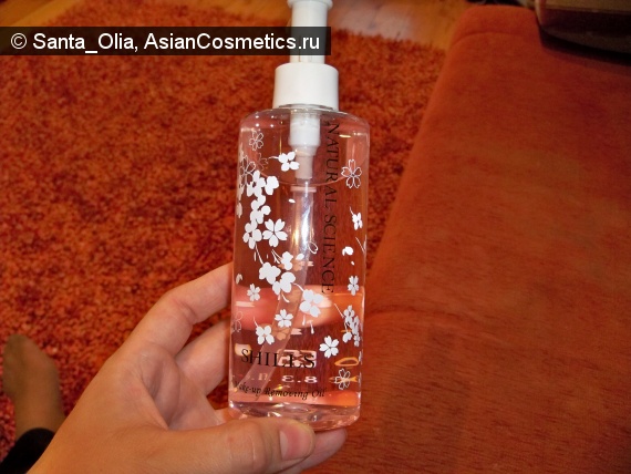 Отзывы об азиатской косметике: Гидрофильное масло Natural Science Cherry Blossom Make-up Removing Oil от Shills