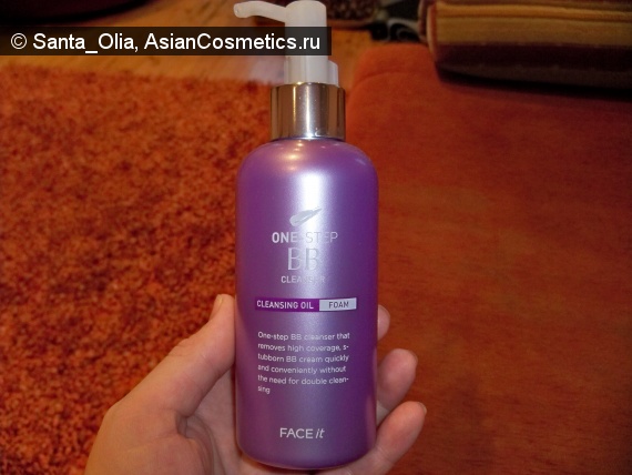 Отзывы об азиатской косметике: Умывашка 2-в-1 One-step BB Cleanser Cleansing Oil Foam от The Face Shop