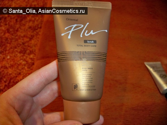 Отзывы об азиатской косметике: Скраб для тела Plu Oriental Body Scrub от Zivon