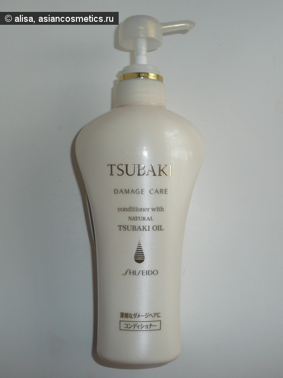 Отзывы об азиатской косметике: Кондиционер Tsubaki Damage Care от Shiseido