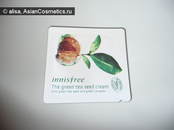 Отзывы об азиатской косметике: Крем для лица Innisfree The Green Tea Seed Cream