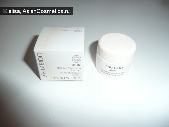 Отзывы: Shiseido IBUKI – Обогащенный увлажняющий крем, выравнивающий поверхность кожи