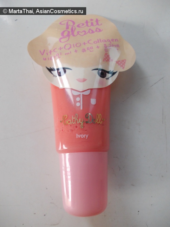 Блеск для губ Cathy Doll Отзывы об азиатской косметике: Блеск для губ Cathy Doll