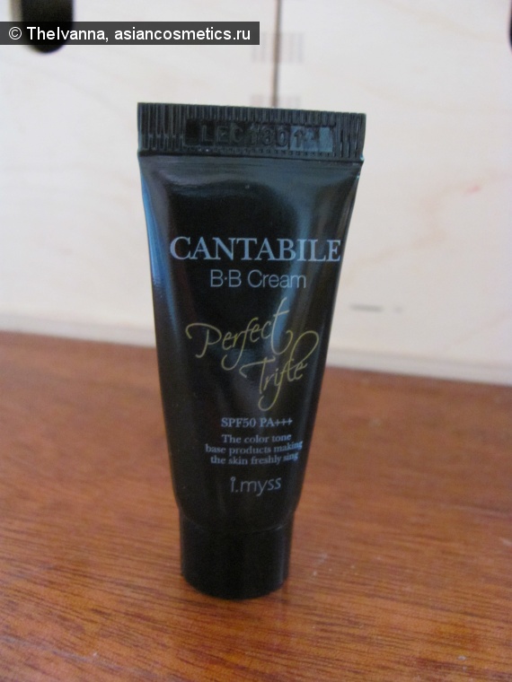 Отзывы об азиатской косметике: I.MYSS Cantabile BB cream Perfect Triple в оттенке 21