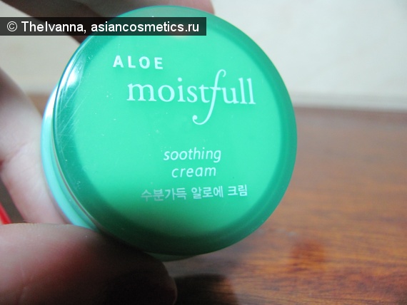 Отзывы об азиатской косметике: Moistfull aloe soothing cream от Etude House