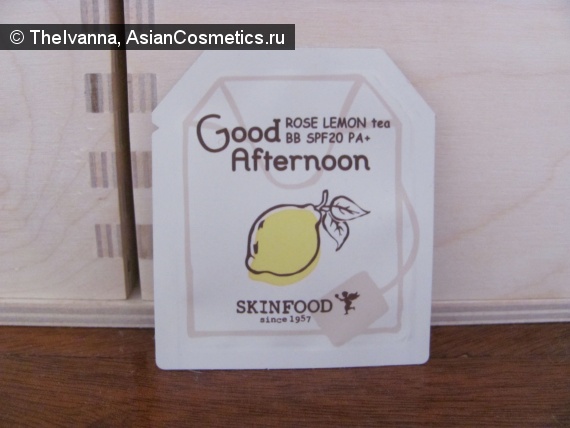 Отзывы об азиатской косметике: Good Afternoon Rose Lemon Tea BB cream SPF20 от компании SKINFOOD
