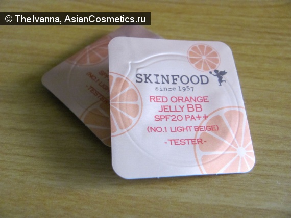 Отзывы об азиатской косметике: SKIN FOOD Red Orange Jelly BB SPF20