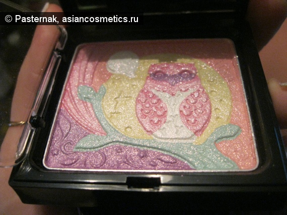 Отзывы об азиатской косметике: Любимый хайлайтер-румяна HOLIKA HOLIKA Midnight owl