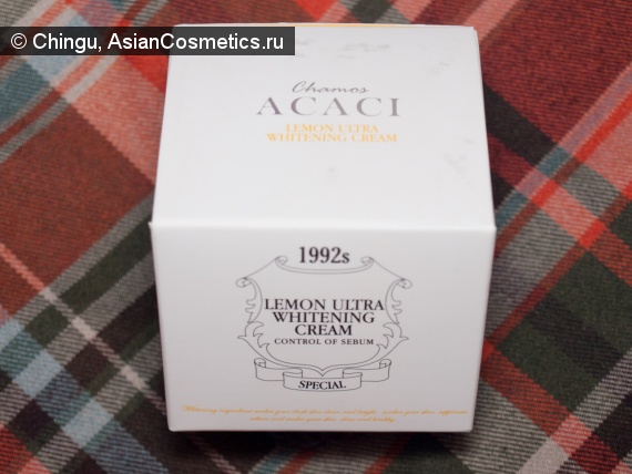 ACACI lemon ultra whitening cream отзыв Отзывы: ACACI lemon ultra whitening cream отзыв