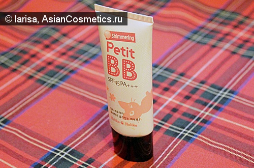 Отзывы: Сияющий бибик от Holika Holika Shimmering Petit BB Cream SPF45